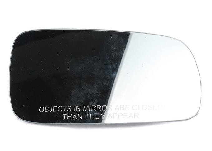 VW Side Mirror Glass - Passenger Side (Convex) 3B1857522A - OE Supplier 3B1857522A